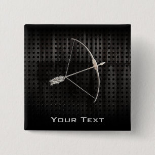 Bóton Quadrado 5.08cm Tiro ao arco legal