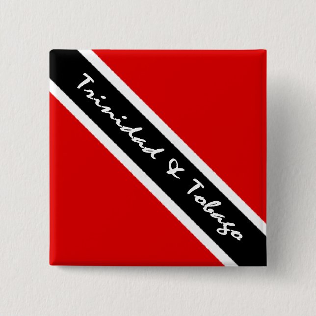 Bóton Quadrado 5.08cm Tnt no botão do estilo (Frente)