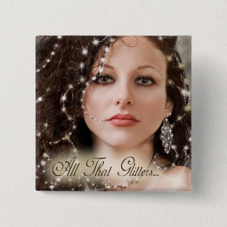 Bóton Quadrado 5.08cm Todo esse brilha…