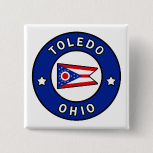 Bóton Quadrado 5.08cm Toledo Ohio