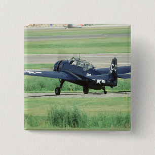 Bóton Quadrado 5.08cm Torpedo do portador do marinho do vingador de