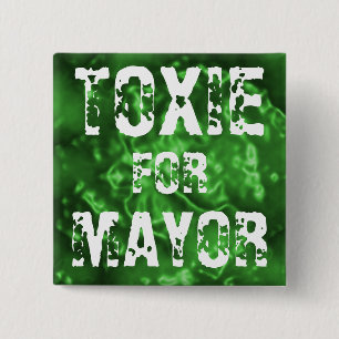 BÓTON QUADRADO 5.08CM TOXIE PARA O MAYOR