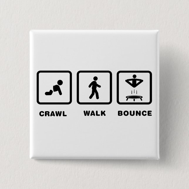 Bóton Quadrado 5.08cm Trampolim (Frente)