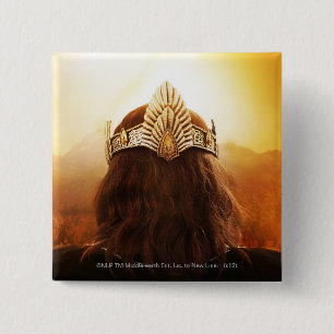 Bóton Quadrado 5.08cm Traseira da Cabeça com Coroa