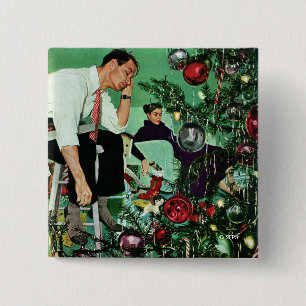 Bóton Quadrado 5.08cm Trimando a Árvore