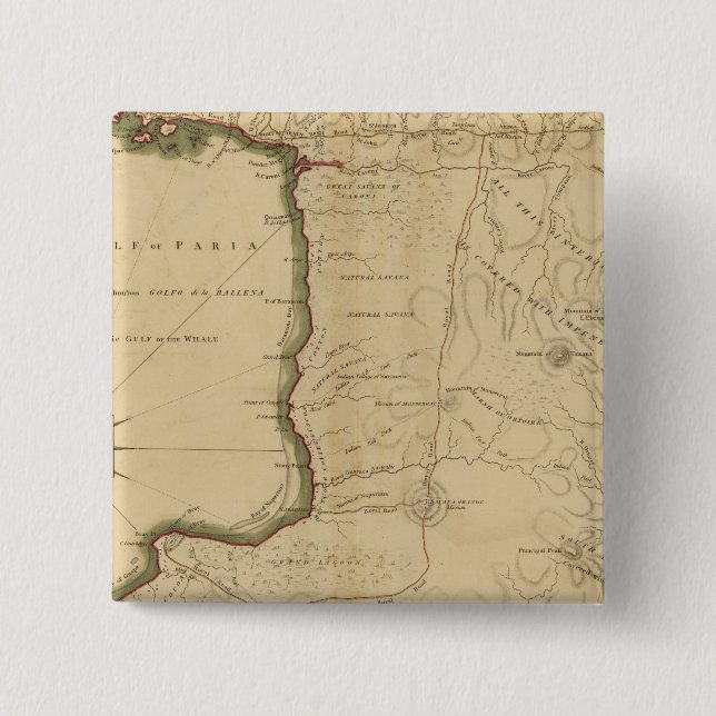 Bóton Quadrado 5.08cm Trinidad 2 (Frente)
