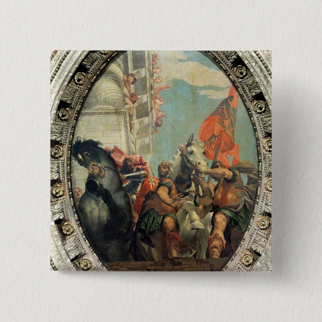 Bóton Quadrado 5.08cm Triumph de Mordecai (Frente)