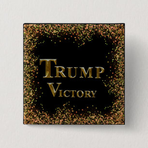 BÓTON QUADRADO 5.08CM TRUMP 2024