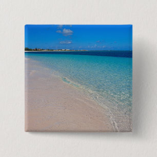 Bóton Quadrado 5.08cm Turks & Caicos Club, Providenciales, Turks &