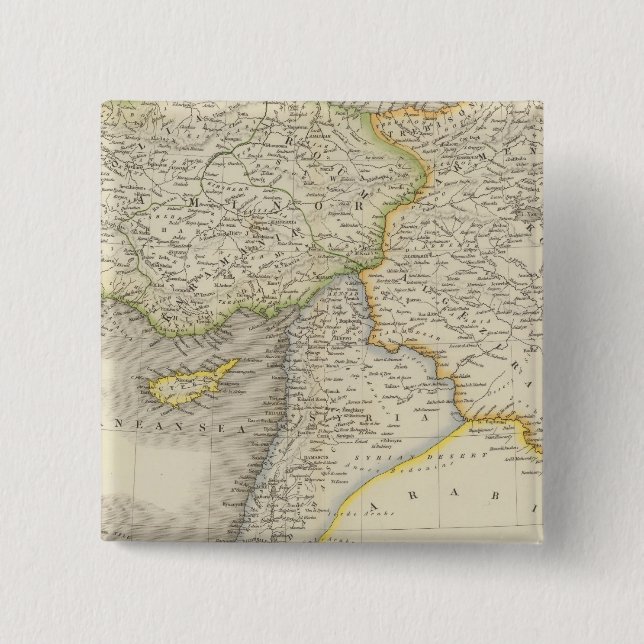 Bóton Quadrado 5.08cm Turquia 3 (Frente)