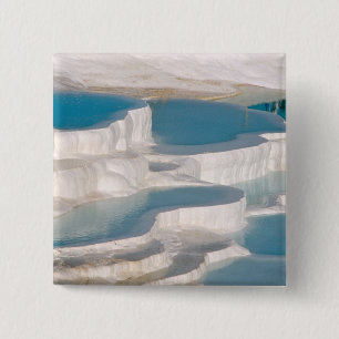 Bóton Quadrado 5.08cm Turquia, Pamukkale Castelo de Algodão).