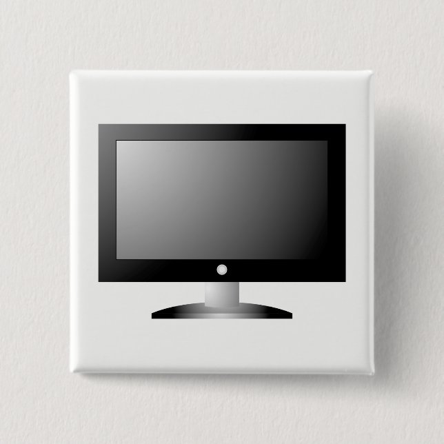 BÓTON QUADRADO 5.08CM TV HD (Frente)