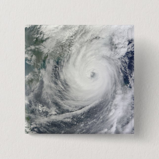 Bóton Quadrado 5.08cm Typhoon Megi 4 (Frente)