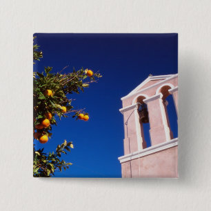 Bóton Quadrado 5.08cm UE, Grécia. Igreja Ortodoxa Grega