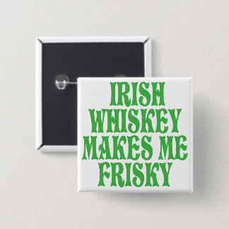 Bóton Quadrado 5.08cm Uísque irlandês