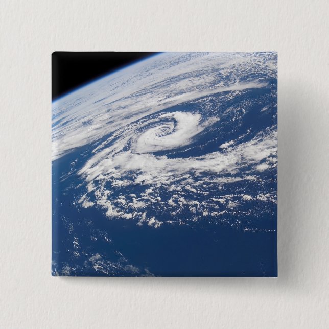 Bóton Quadrado 5.08cm Um ciclone subtropical (Frente)