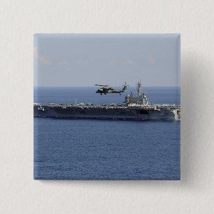 Bóton Quadrado 5.08cm Um helicóptero Seahawk MH-60S