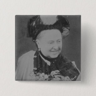 Bóton Quadrado 5.08cm Um retrato do jubileu da rainha Victoria
