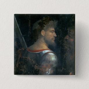 Bóton Quadrado 5.08cm Um soldado, c.1505-10