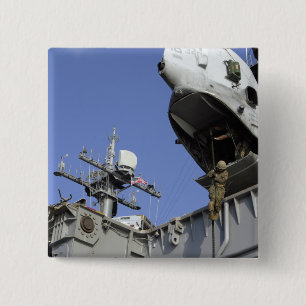 Bóton Quadrado 5.08cm Um soldado de cordas rápidas