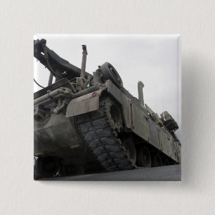 Bóton Quadrado 5.08cm Um veículo de recuperação de M88A2 Hercules