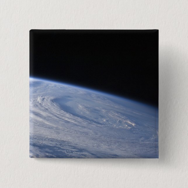 Bóton Quadrado 5.08cm Uma visão altamente oblíqua (Frente)