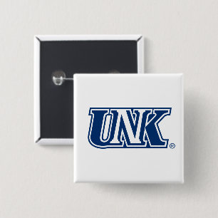 Bóton Quadrado 5.08cm UNK Universidade de Nebraska em Kearney