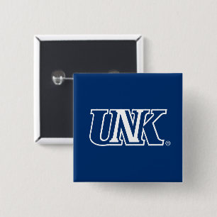 Bóton Quadrado 5.08cm UNK Universidade de Nebraska em Kearney
