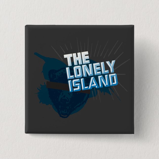 Bóton Quadrado 5.08cm Urso (Frente)