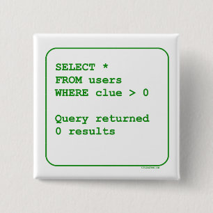 Bóton Quadrado 5.08cm Usuários à nora
