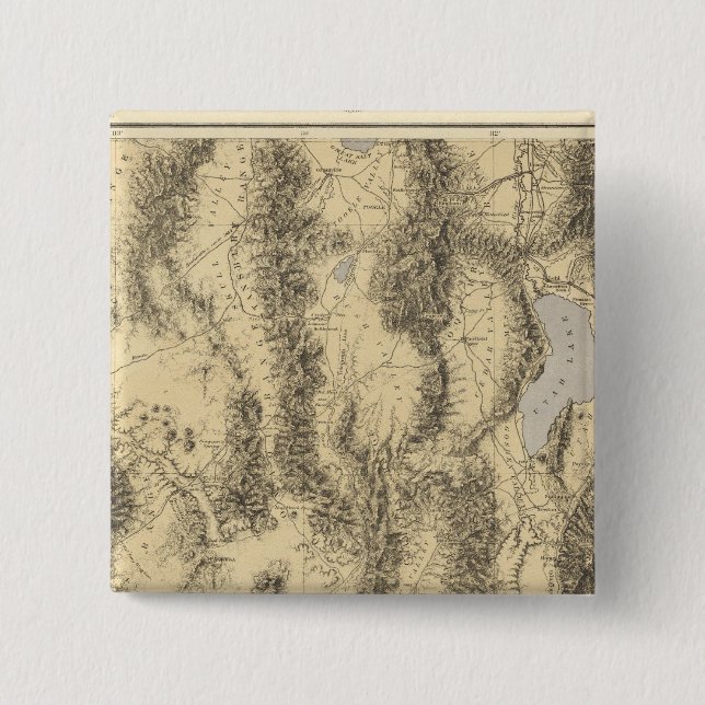Bóton Quadrado 5.08cm Utah 2 (Frente)
