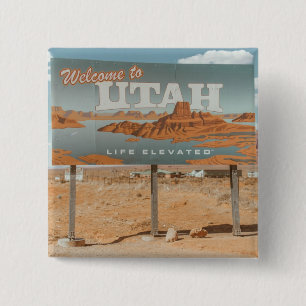 Bóton Quadrado 5.08cm Utah Life Elevada