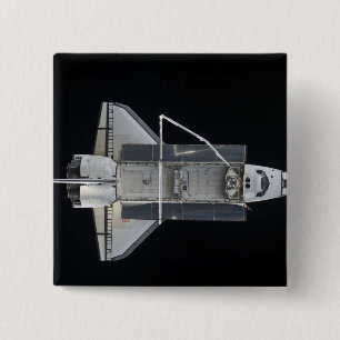 Bóton Quadrado 5.08cm Vaivém espacial Atlantis 4