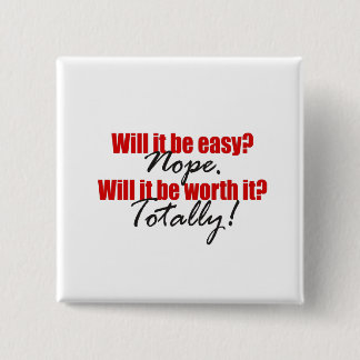 Bóton Quadrado 5.08cm Vale A Pena!