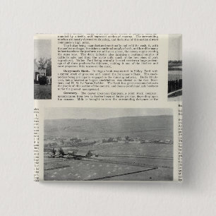 Bóton Quadrado 5.08cm Valley Ford, Califórnia