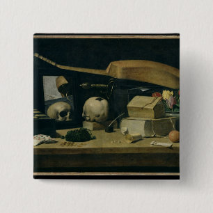 Bóton Quadrado 5.08cm Vanitas