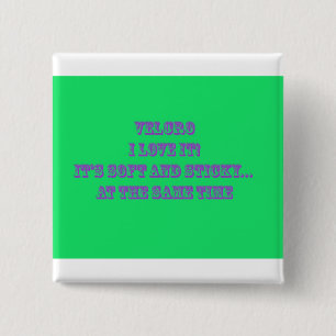 Bóton Quadrado 5.08cm Velcro