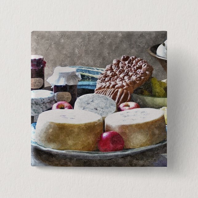 BÓTON QUADRADO 5.08CM VELHA INGLATERRA (Frente)