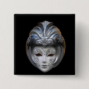 Bóton Quadrado 5.08cm Venetia Máscaras
