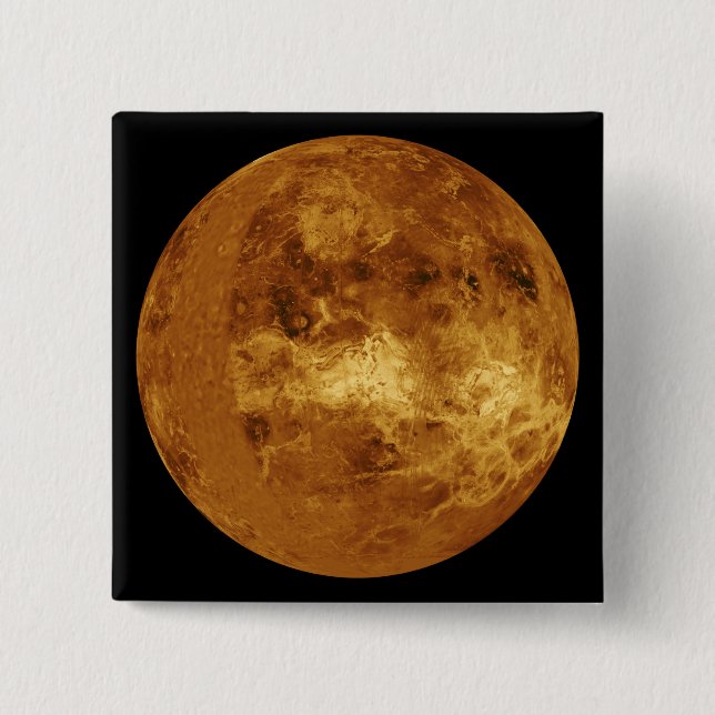 Bóton Quadrado 5.08cm Venus (Frente)