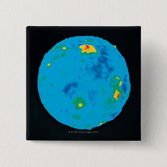 Bóton Quadrado 5.08cm Vênus 2 (Frente)