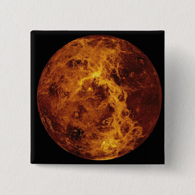 Bóton Quadrado 5.08cm Vênus 3 (Frente)