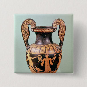 Bóton Quadrado 5.08cm Vermelho-figura krater do volute