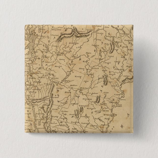 Bóton Quadrado 5.08cm Vermont 5 (Frente)