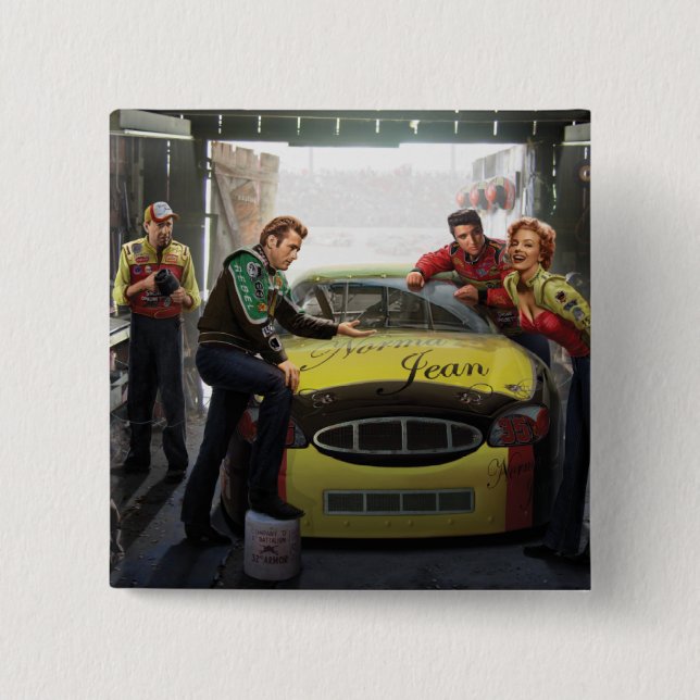 Bóton Quadrado 5.08cm Via Eterna 2 (Frente)