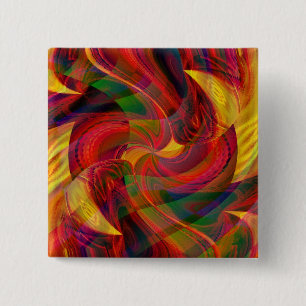 Bóton Quadrado 5.08cm Viagem a Bedlam