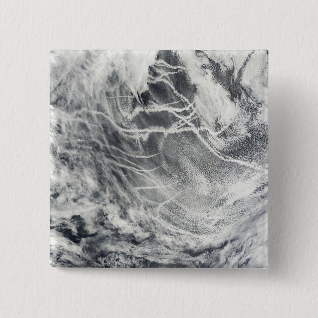 Bóton Quadrado 5.08cm Vias marítimas no Oceano Pacífico (Frente)