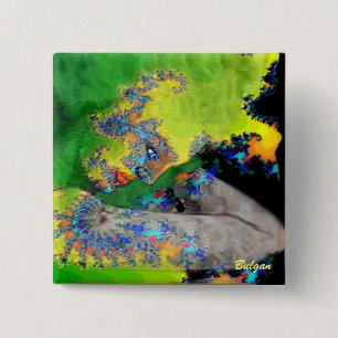 BÓTON QUADRADO 5.08CM VIBRAÇÕES DA MATÉRIA