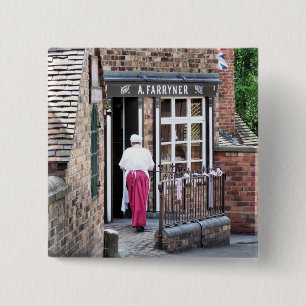 BÓTON QUADRADO 5.08CM VICTORIAN ENGLAND