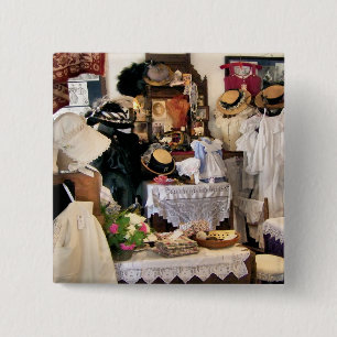 BÓTON QUADRADO 5.08CM VICTORIAN ENGLAND